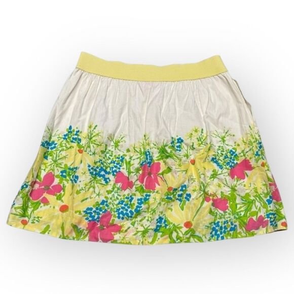 Lilly Pulitzer Classic Floral Garden Whitley Mini Skirt – Size S – 100% Cotton - Picture 2 of 4
